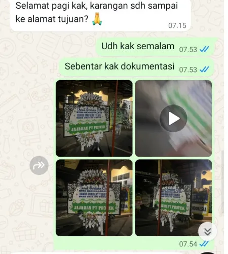 Pengiriman Papan Bunga Selamat Padamulya Cipunagara
