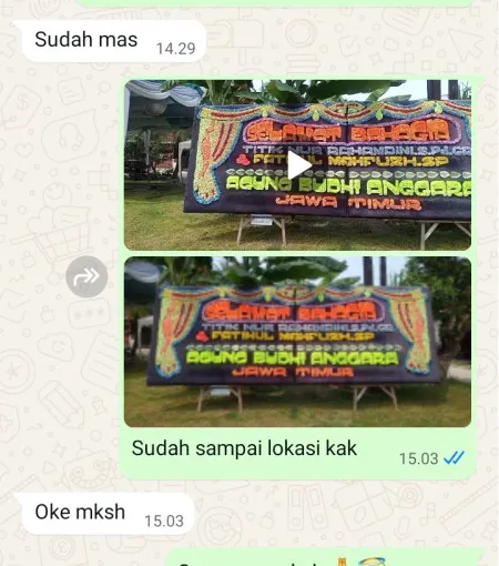 Pengiriman Papan Bunga Padamulya Cipunagara