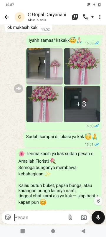 Pengiriman Karangan Bunga Padamulya Cipunagara