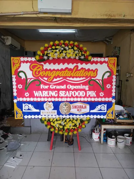 Papan Bunga Ucapan Selamat Padamulya Cipunagara
